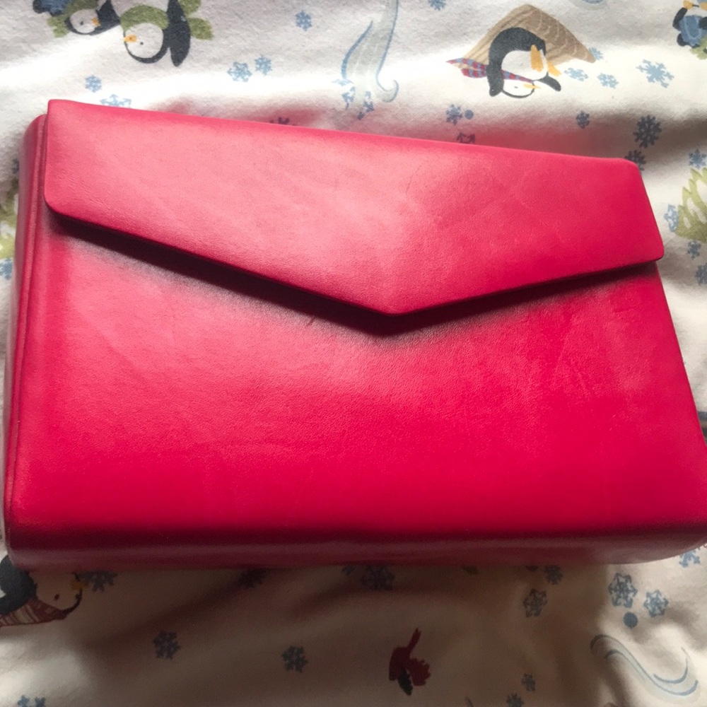 Pink handbag